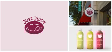 Just Juice logo design