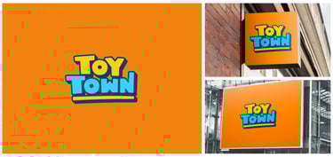 Toy store logo design