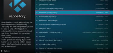 kodi repository