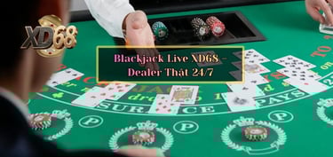 blackjack live xd68 100%b dealer thật trực tuyến 24/7