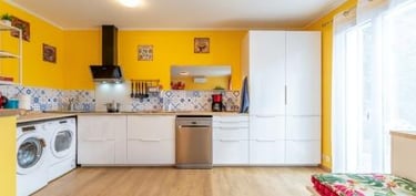 La cuisine équipée pour les gourmets du gîte Le Jardin des Rocailles à Villeneuve-lès-Avignon