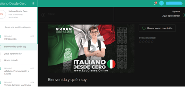 Aprendeblog Curso Online Italiano