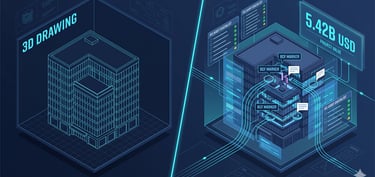 Comparaison BIM outil de dessin vs BIM écosystème de décision data-driven