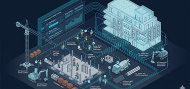 Entonnoir données brutes vers IA efficace via la couche de structuration BIM.