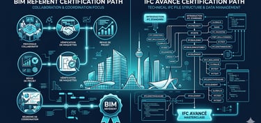 Comparaison formation ISO 19650 générique versus formation CRTI-B Luxembourg GID.