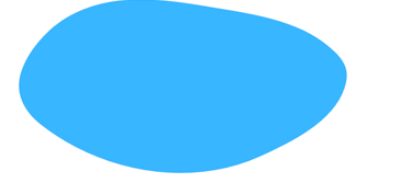 Bulle bleue avec mention écrite "Commercial"