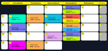 noriu daugiau konsultaciju tvarkarastis balandzio men