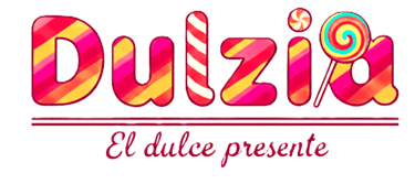Logo de Dulzia, dulceria mexicana a mayoreo y tienda de arreglos de dulce personalizados. 