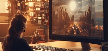 Heavy industrial machinery being installed on a construction site under clear skies.