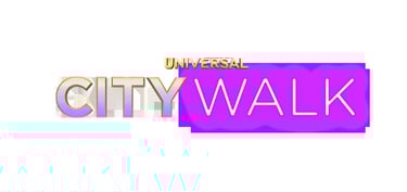 Universal City Walk Logo - Coastal Vibe Travel