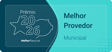 Selo Prêmio Melhor Plano 2026 para o Melhor Provedor Municipal de internet do recôncavo da bahia