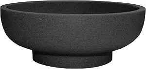 Black Decorative Bowl for Industrial Kitchen Styling