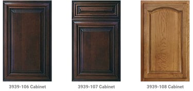 a variety of cabinet doors and cabinets