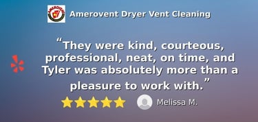 The best dryer vent cleaning company