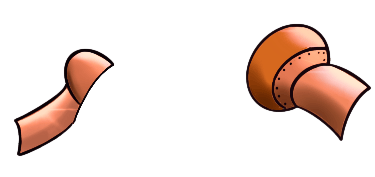 Copper Color Arms