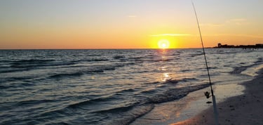 Siesta Key Beach fishing 