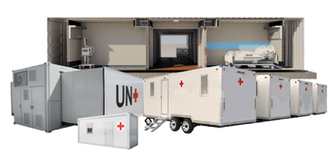 أنظمة المستشفيات الميدانية والمتنقلة