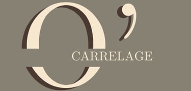 a logo for a business card with the letter o
