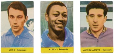 1968 M. Ramirez Figuras Del Deporte Baloncesto Basketball Cards
