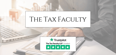 calculator and laptop tax work and graphs