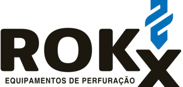 A logo da marca ROKX, que é fabricante de perfuratrizes de alta performance e confiabilidade.