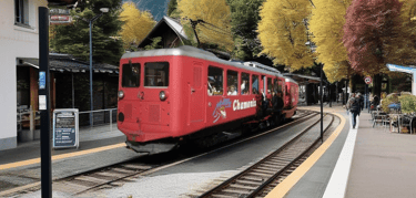 train du montenvers chamonix ville de mathis dumas