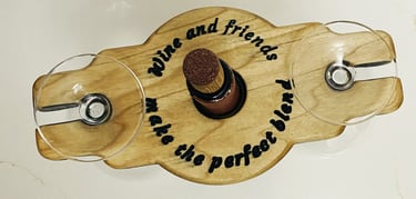 Wine Glass Holder.   