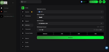 deposit bfb247 orbit exchange