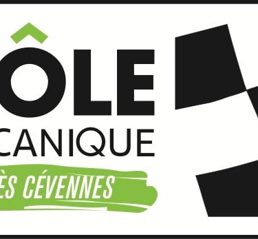 Image avec le logo du Pôle Mécanique d'Alès. Eleganza Auto y est depuis 10 ans