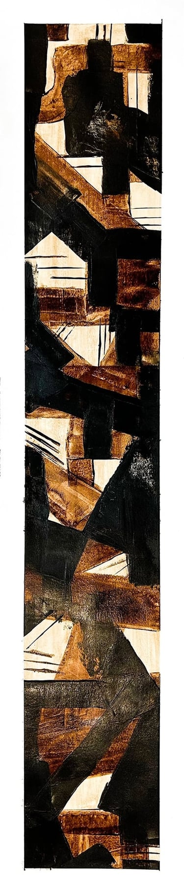 neo expressionist abstract art. Natural inks and pigments. Laurence Moracchini Ditchling