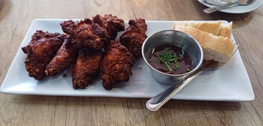 alitas de pollo de bar el origen