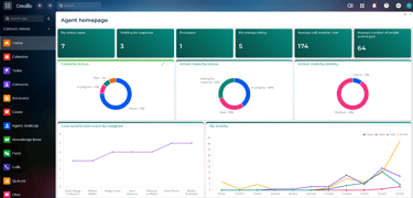 contact center management crm creatio low code no code rapid development