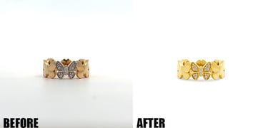 Jewelry Before and After