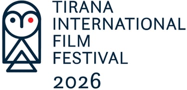 Logo del Festival de Cine Tirana International, colaborador de Take One Academy