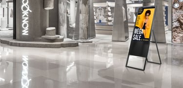Digital A-Board Displays