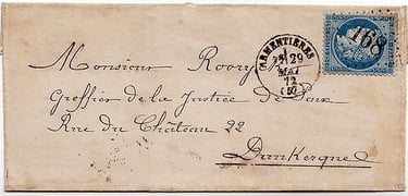 Losange Gros Chiffres 168 et type 16.