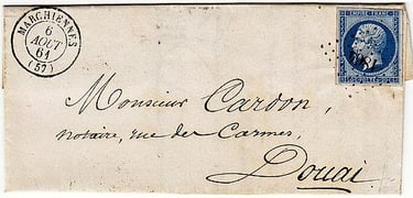 Losange Petits Chiffres 1864 et type 15.