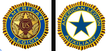 Sponsor: American Legion Logo and American Legion Auxiliary