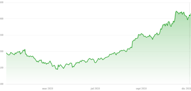 crecimiento de google durante el último año