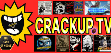 CRACKUP.TV and our hysterical lineup! 