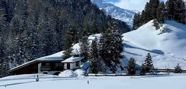 our house we rented in Soelden 