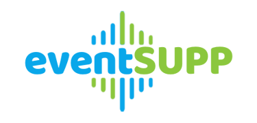 a logo for eventsupp