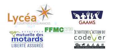 logos of the logos of the various companies