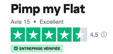 pimp my flat avis logo trust pilot