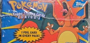 Display Topps Pokémon series 2 US avant