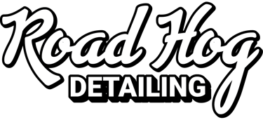 Black and white Road Hog Detailing Logo