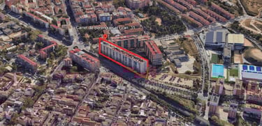 proyecto cambio de uso Carrer Berenguer el Gran 31 en Sabadell 