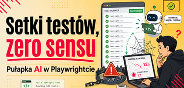 setki testów, zero sensu