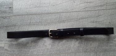 Leather belt