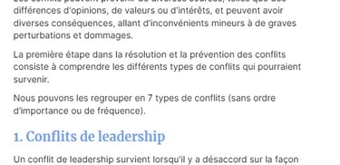 Les 7 types de conflits pdf